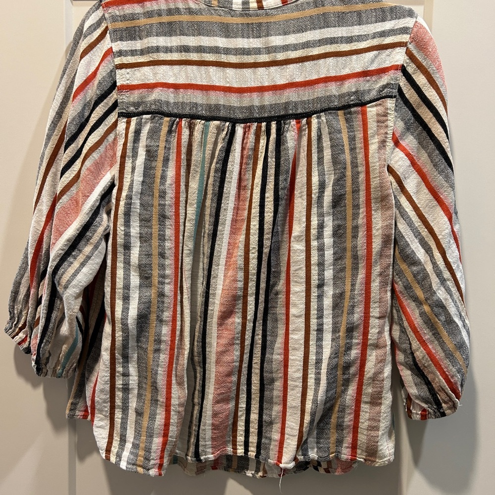 Knox Rose Multicolor Striped Blouse - Picture 2 of 2